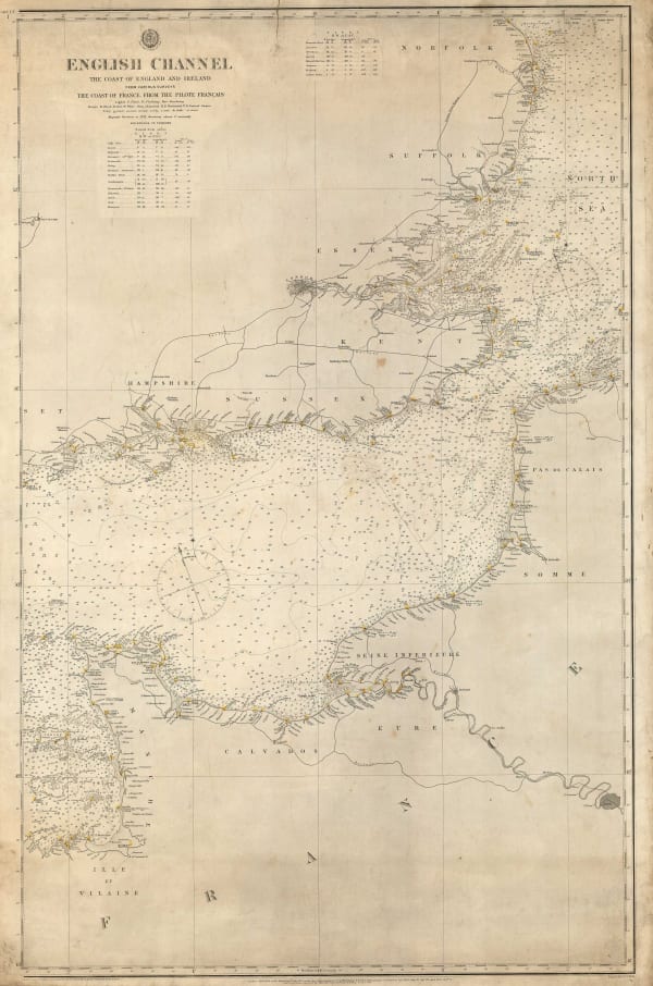British Admiralty, English Channel, 1879