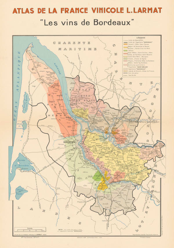 Louis Larmat, Bordeaux Wine Region, 1941