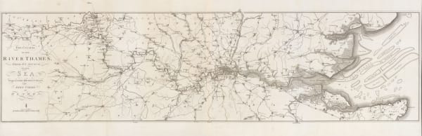 John Boydell, The Course of the River Thames From it's Source to the Sea, 1795