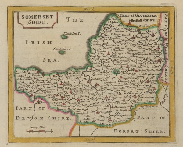 Jeremiah Seller, Somersetshire, 1787