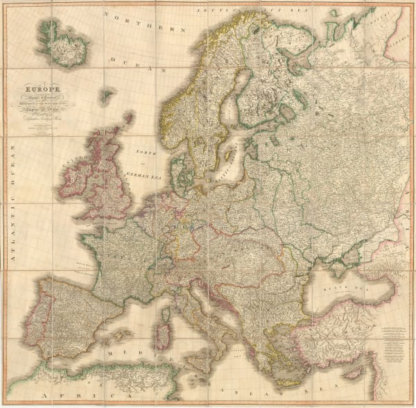 James Wyld, Europe, 1825