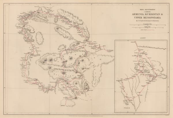 Royal Geographical Society (RGS), Armenia, Kurdistan and Upper Mesopotamia, 1868