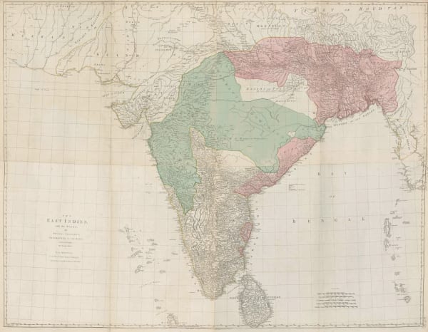 Thomas Jefferys, The East Indies with the Roads, 1768