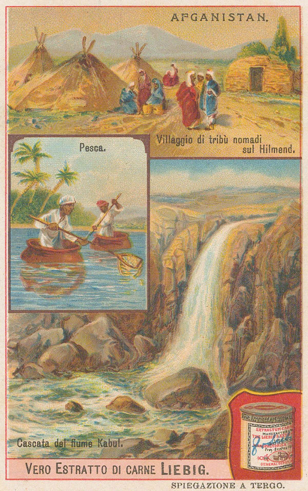 Liebig's Extract, Afghanistan - Kabul River, 1900