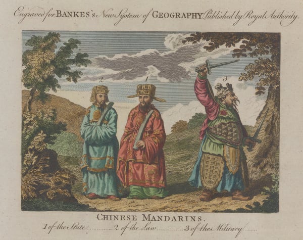 Thomas Bankes, China - Chinese Mandarins, 1780 c