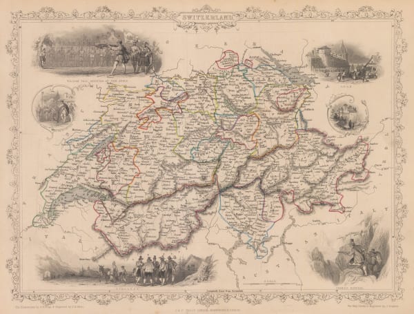 John Tallis, Switzerland, 1851