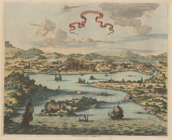 Pieter Van der Aa, Iran - Gamron (Bander Abbas), 1715 c.