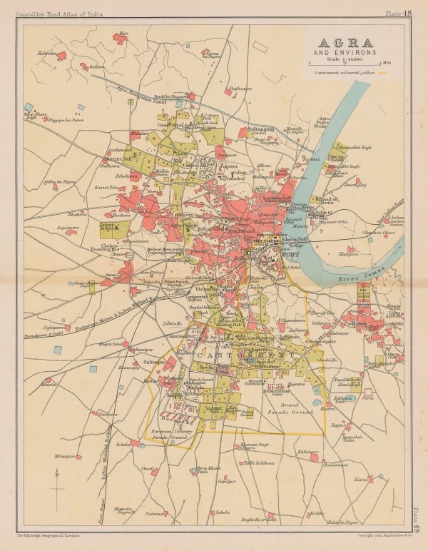 John Murray, Agra and Environs, 1913 c.