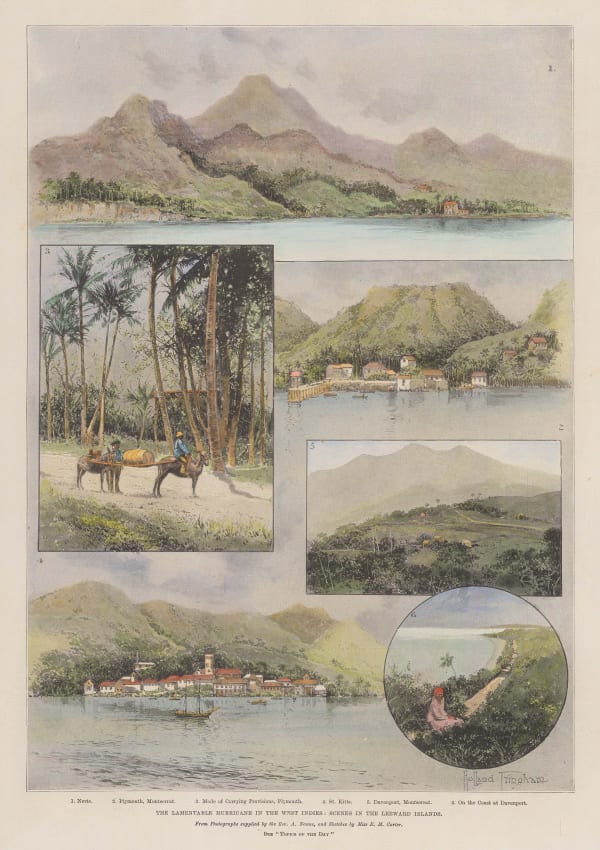 Illustrated London News (ILN), Montserrat - Davenport, 1899