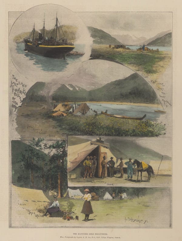 Illustrated London News (ILN), Alaska - Klondike Gold Rush, 1897