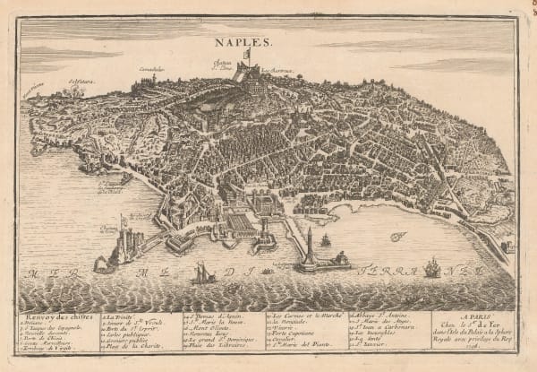 Nicolas de Fer, Naples, 1705