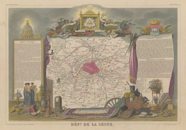 Victor Levasseur, Paris and Environs, 1847