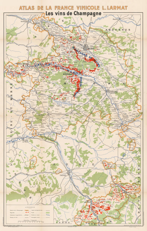 Louis Larmat, Les Vins des Champagne, 1944