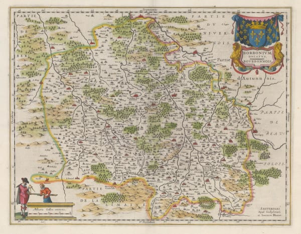 Willem & Jan Blaeu, Bourbonnais, Allier, 1640 c.