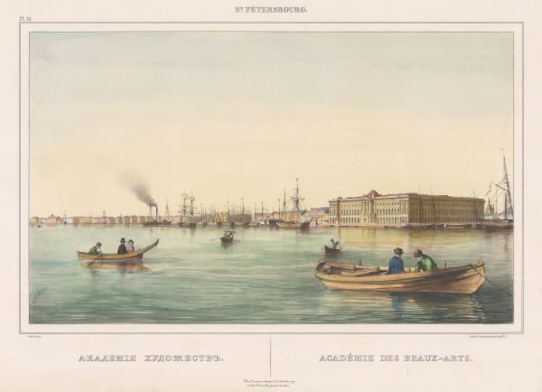 Ferdinand Perrot, Russia - St Petersburg, Academy of Beaux-Arts, 1840 c.