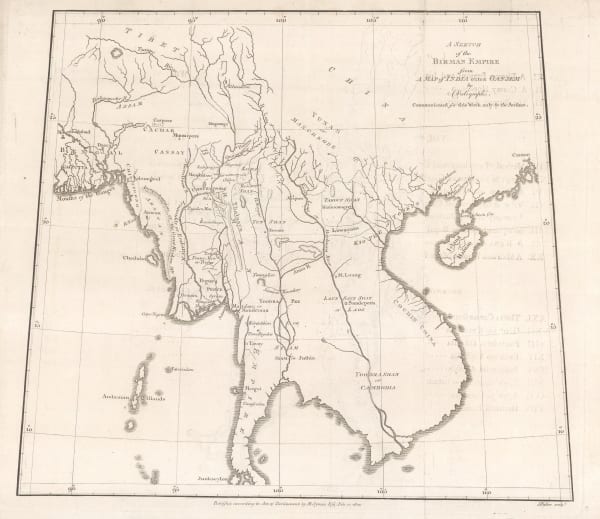 Michael Symes, Myanmar (Burmese Empire) and Indo-China, 1800