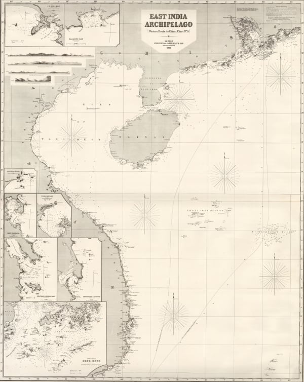 James Imray, East Indian Archipelago. (Western Route to China. Chart No. 5), 1863
