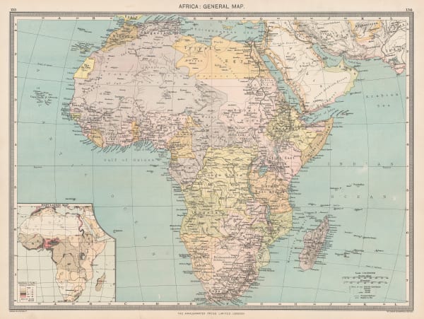 George Philip & Son Ltd., Africa, 1910 (c.)