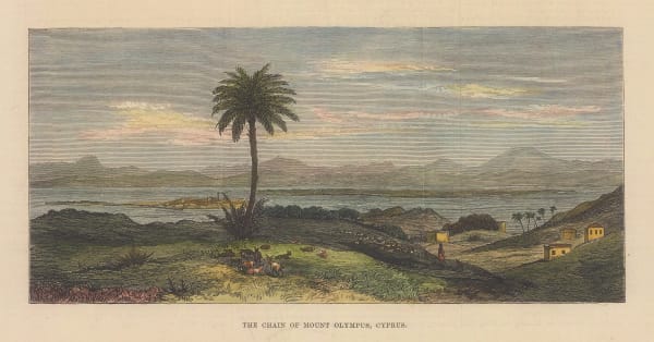 Illustrated London News (ILN), Cyprus - Troodos Mountain Range, 1878