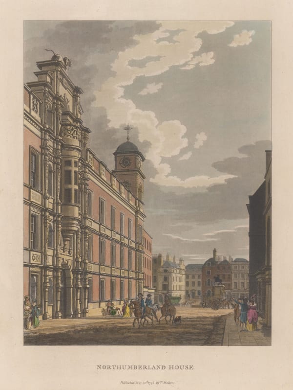 Thomas Malton, London - Northumberland House, 1795