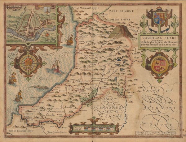 John Speed, Cardigan Shyre, 1627