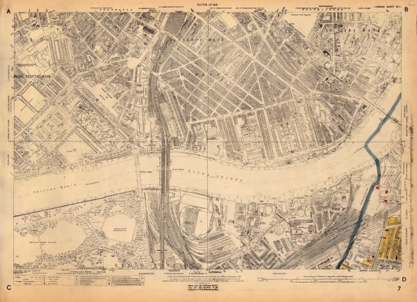 Ordnance Survey, Pimlico, 1929 c.