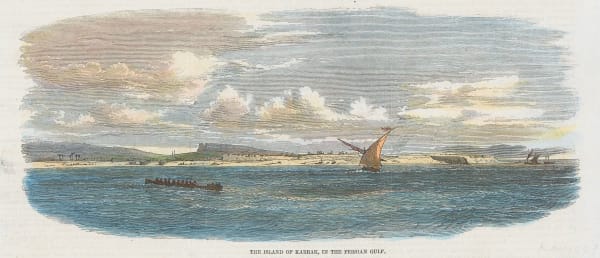 Illustrated London News (ILN), Iran - Karbak Island, 1857