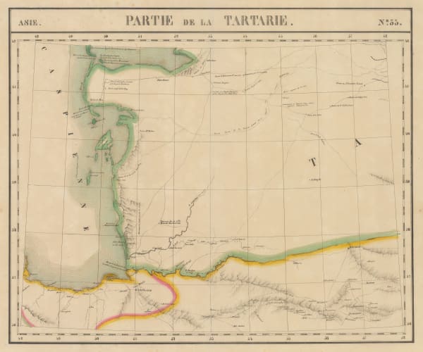 Philippe Vandermaelen, Western Turkmenistan, 1827