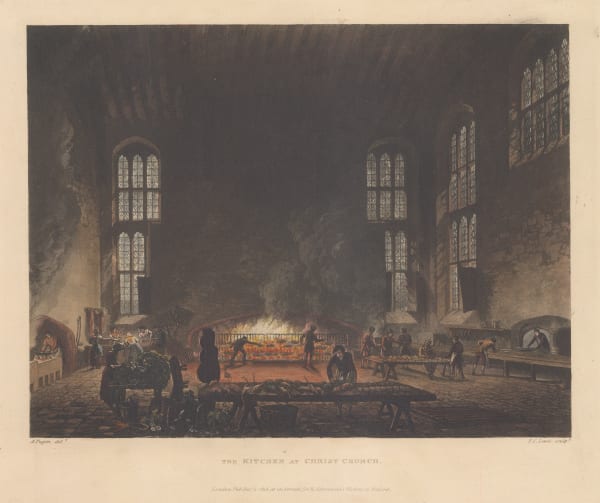 Rudolph Ackermann, Oxford University - Christ Church, 1814