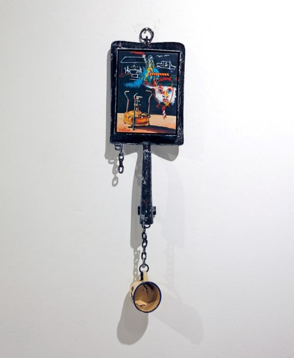 Dr. Willie Bester, Spade with mug, 2016