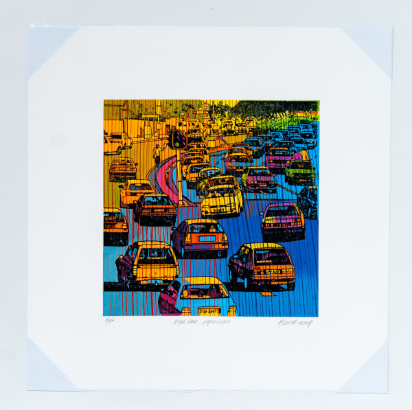 Paul Blomkamp, Hyde Park ... Paper Seller, 2022