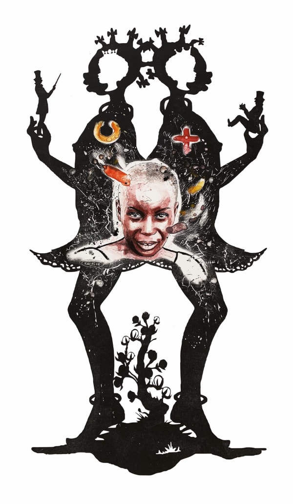 Christiaan Diedericks, (im) Perfect Fit XI (with a visual quote by Kara Walker) , 2018