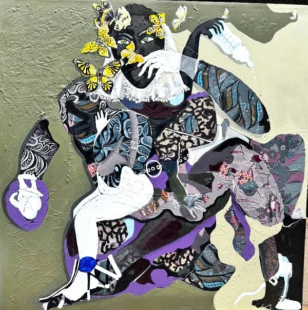 Aza Mansongi, Beneath the Veuls of Silence, 2025