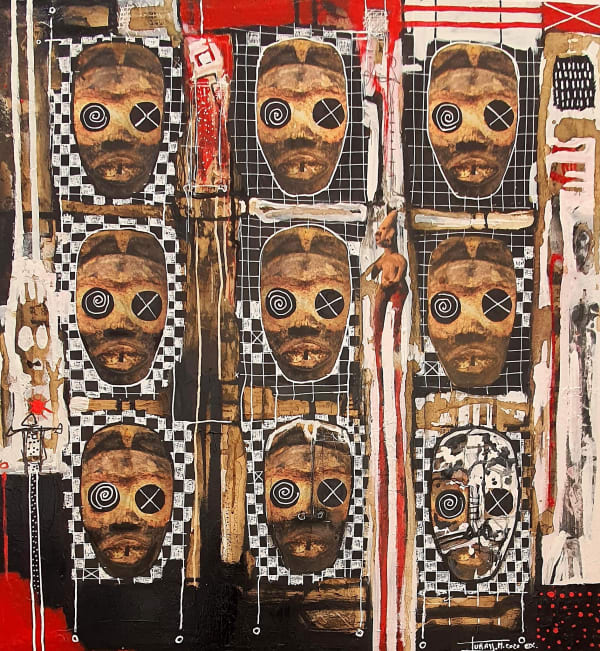 Mederic Turay, Traces and Ancestors, 2020