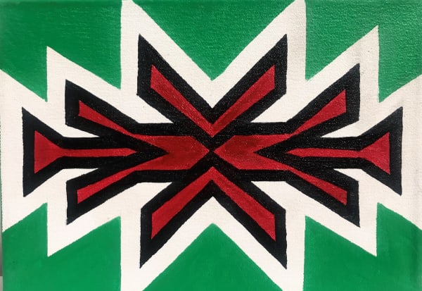Dr. Esther Mahlangu, Ndebele Abstract, 2019