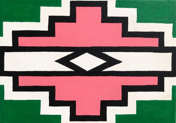 Dr. Esther Mahlangu, Ndebele Abstract , 2019