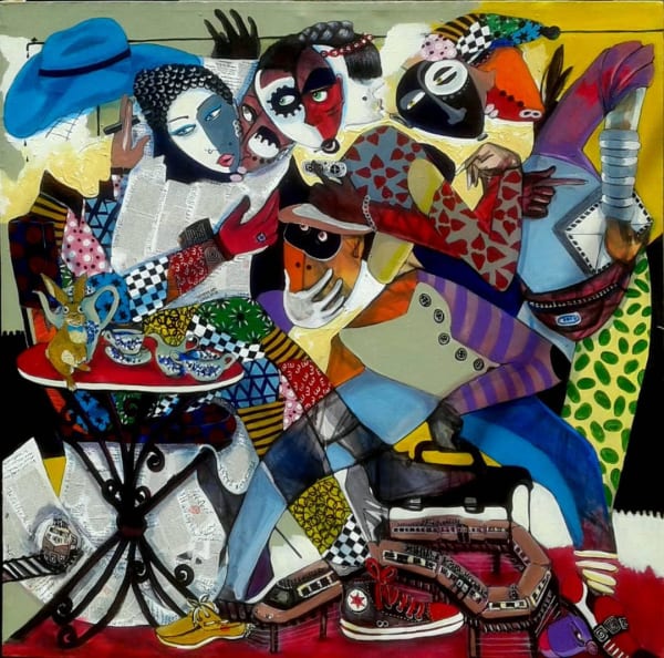 Aza Mansongi, Confrontation, 2019