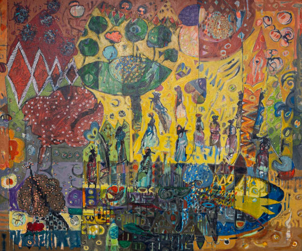 Hussein Salim, Yellow fist, 2015
