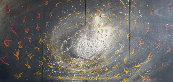 Pascal Konan, La voie lactée, 2024