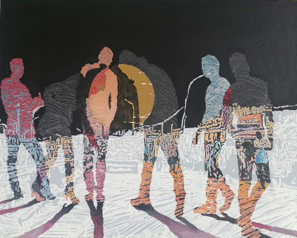 Pascal Konan, Les Geants de la Cite , 2021