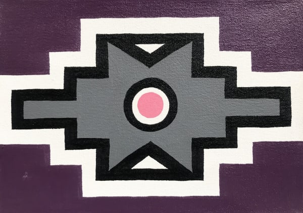 Dr. Esther Mahlangu, Ndebele Abstract , 2019