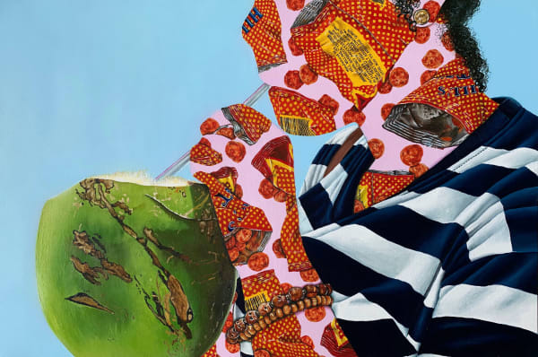 Akilah Watts, From: Consumed To: Consuming, 2020