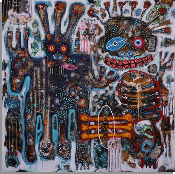 Mederic Turay, The speaking Totems , 2024