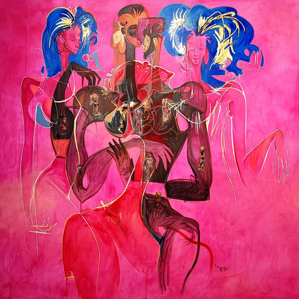 Papytsho Mafolo, Life in pink, 2022