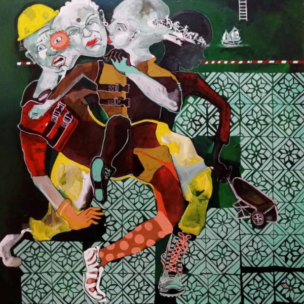 Aza Mansongi, Faces of Labor, 2025