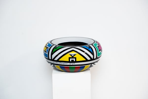 Esther Mahlangu, Vessel , 2025