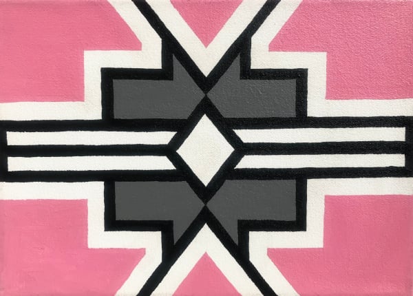 Dr. Esther Mahlangu, Ndebele Abstract , 2019
