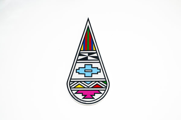 Esther Mahlangu, Ndebele Abstract , 2025