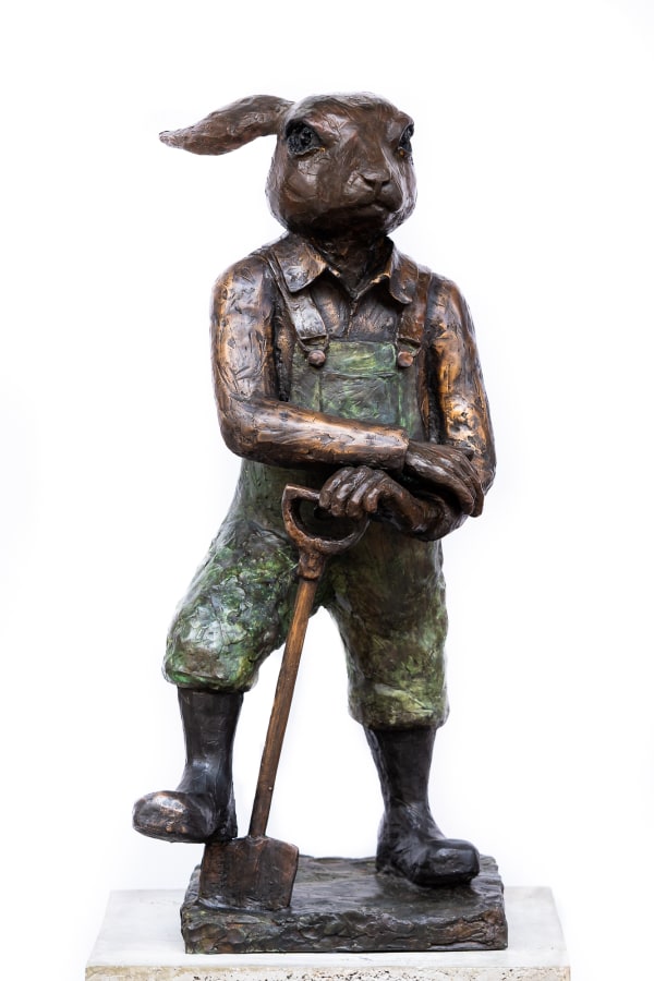 Carol Cauldwell, Rabbit Gardener , 2021