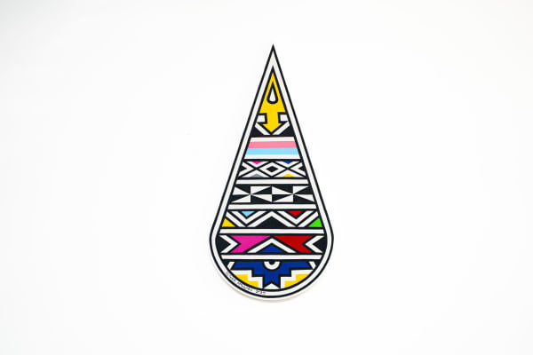 Esther Mahlangu, Ndebele Abstract , 2025